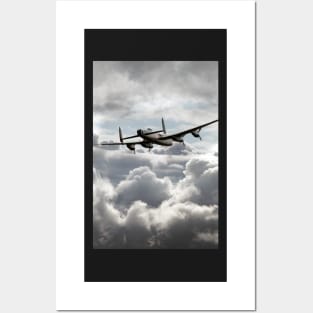 Lancaster In The Clouds Posters and Art